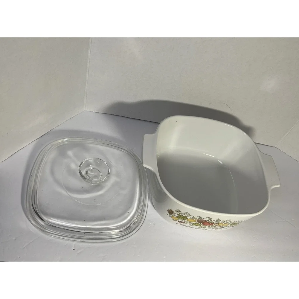 Vintage Corning Ware Spice O Life 3 Quart Dish Lid A-3-B L Echalote Marjolaine